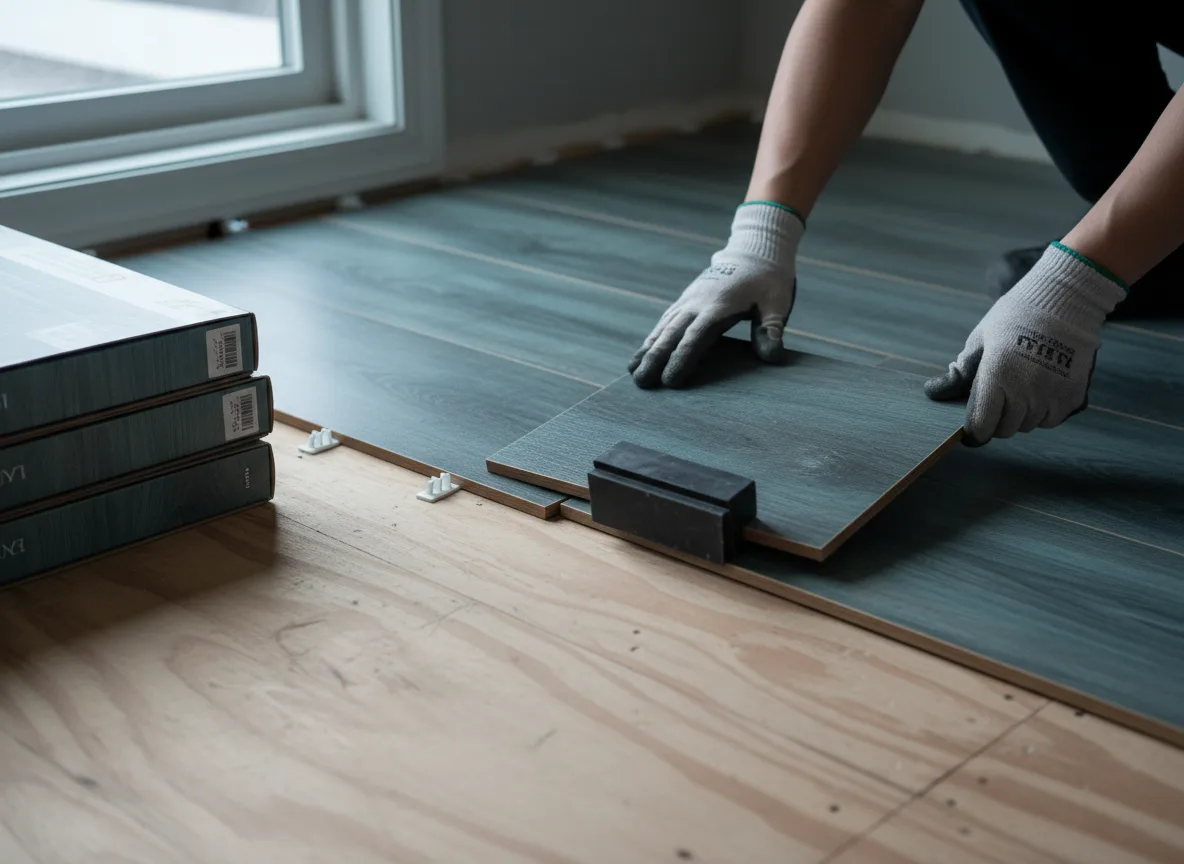 Luxury Vinyl Plank Installation company in Rockfall, CT